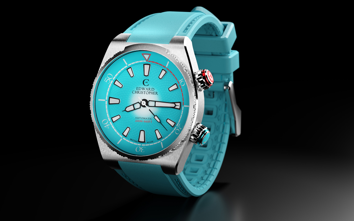 Watchpro salon edward christopher manta sky blue top