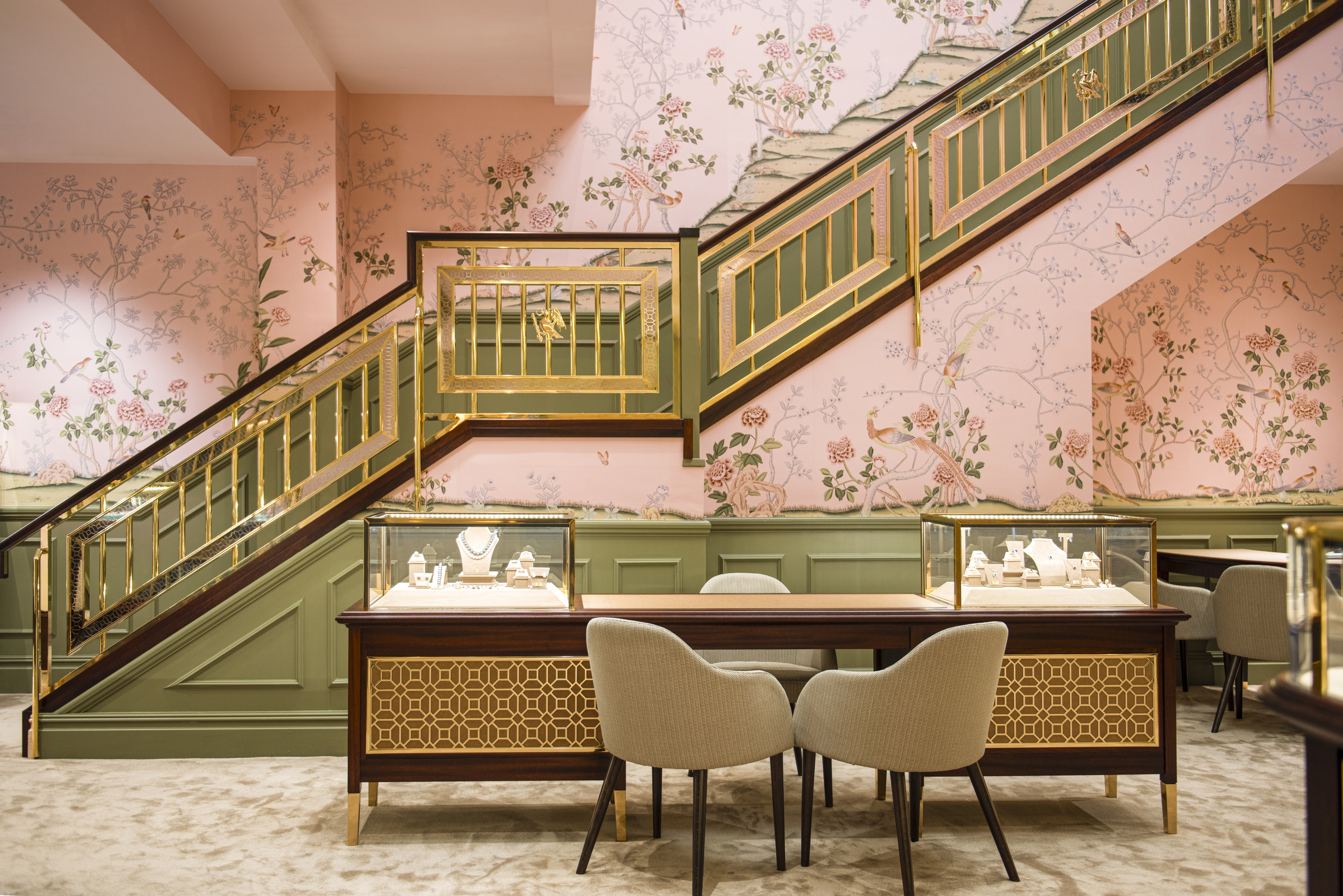 Pragnell leicester showroom de gournay