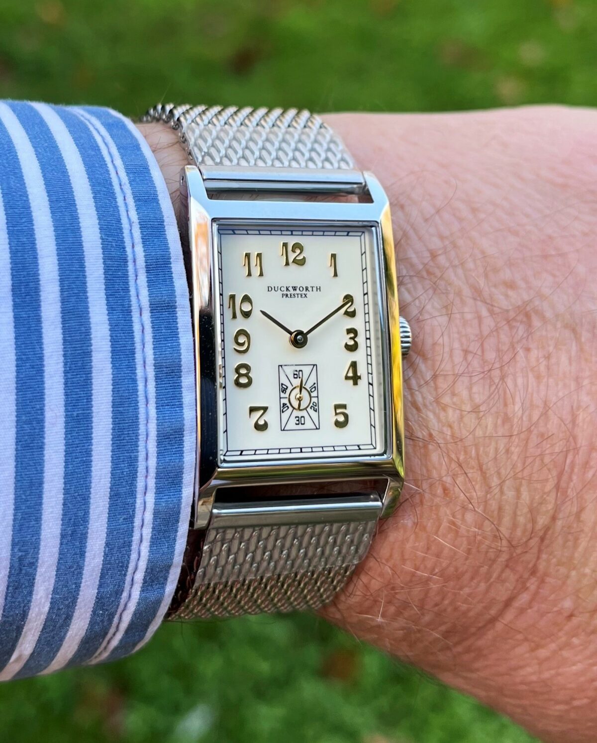 Tyavhuxx centenary cream dial bracelet