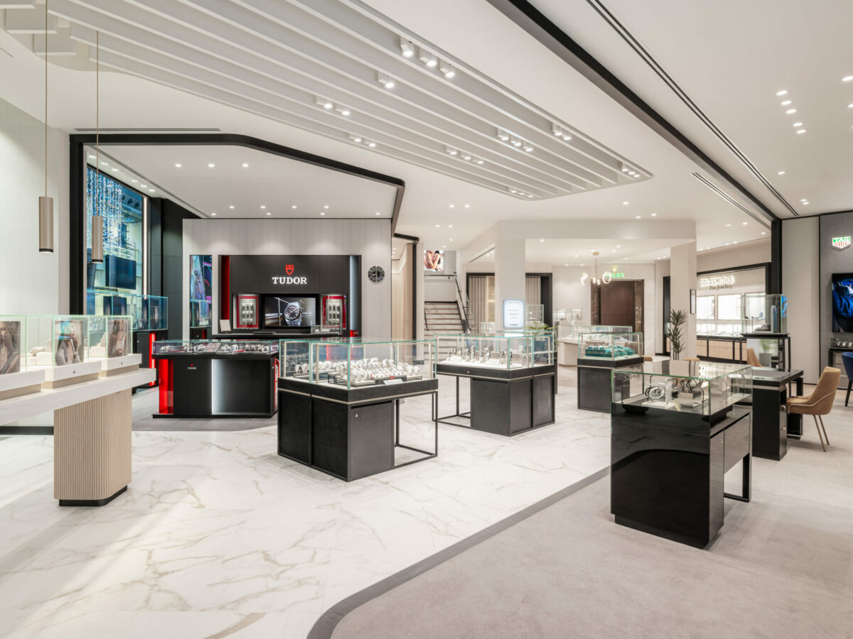 Goldsmiths opens double-storey bullring showroom