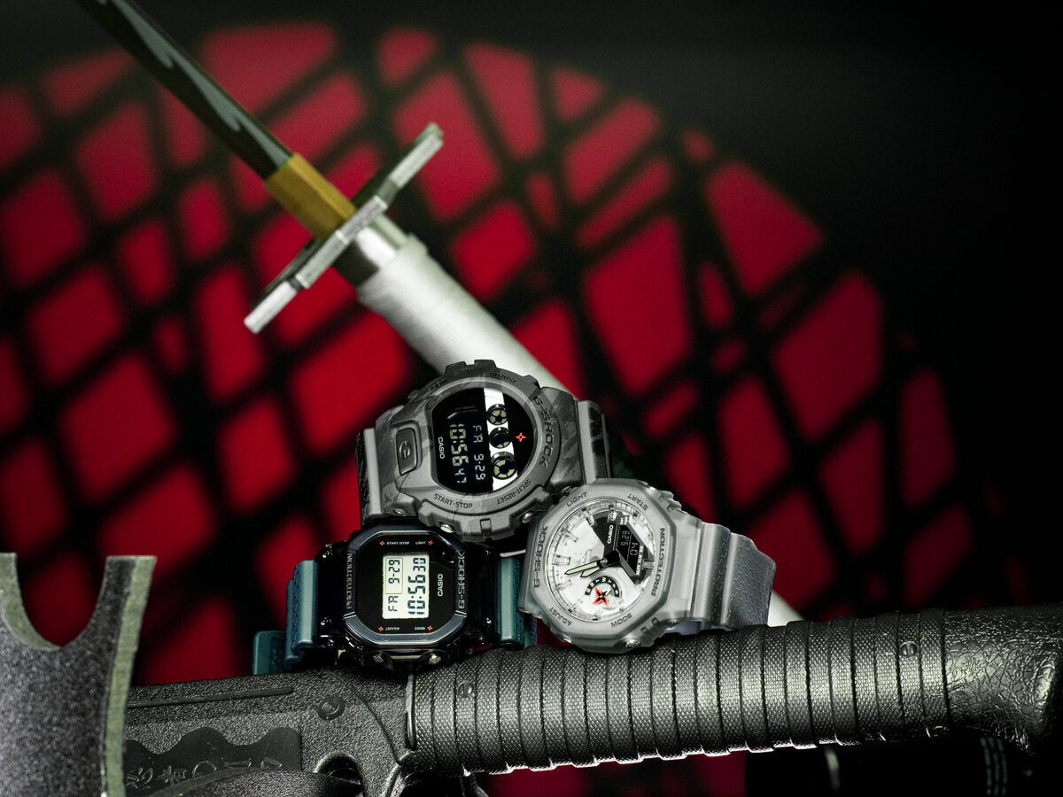 G-shock watches shadow japanese ninjas