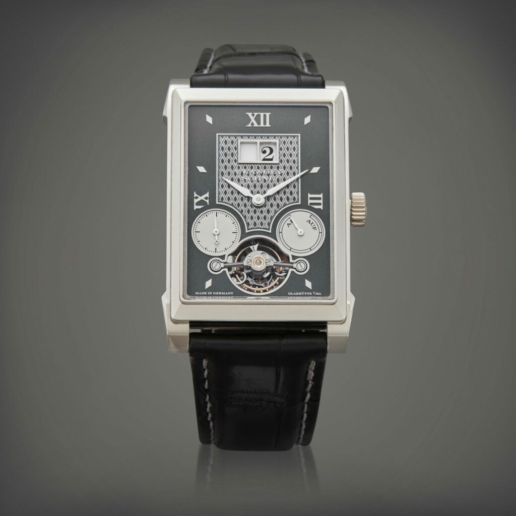 A. Lange sohne reference 703. 048f cabaret tourbillon handwerkskunst 02