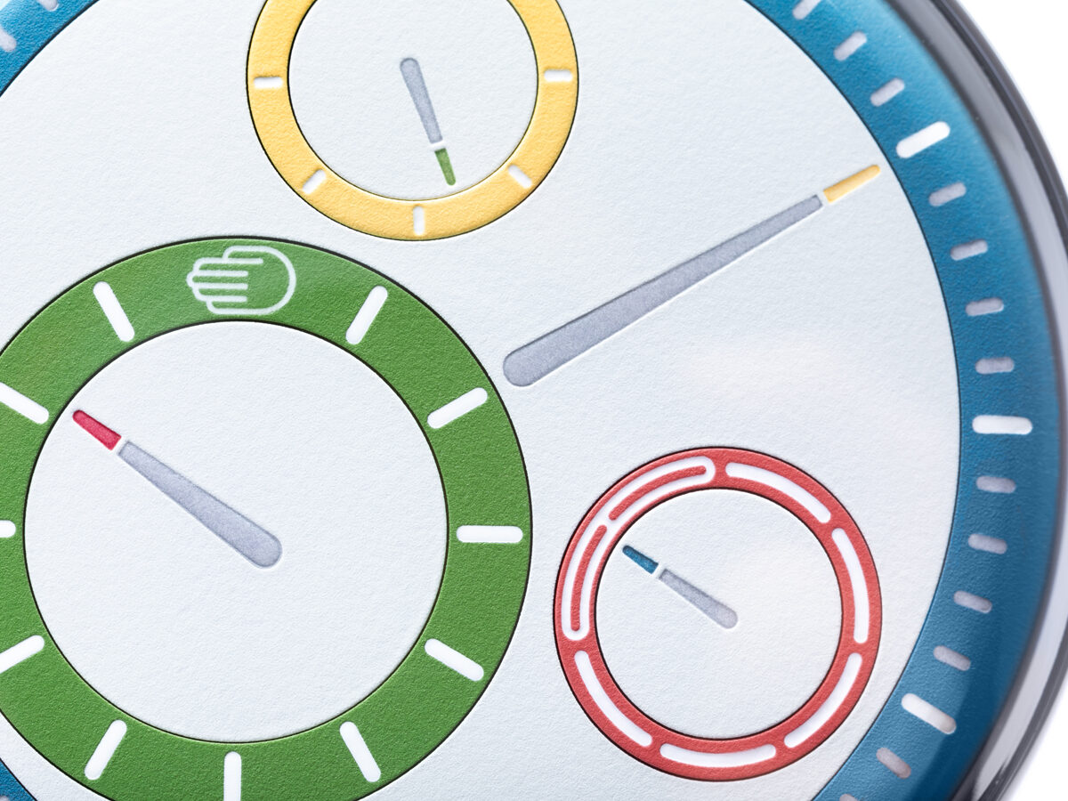 Ressence returns to color for latest type 1 watch