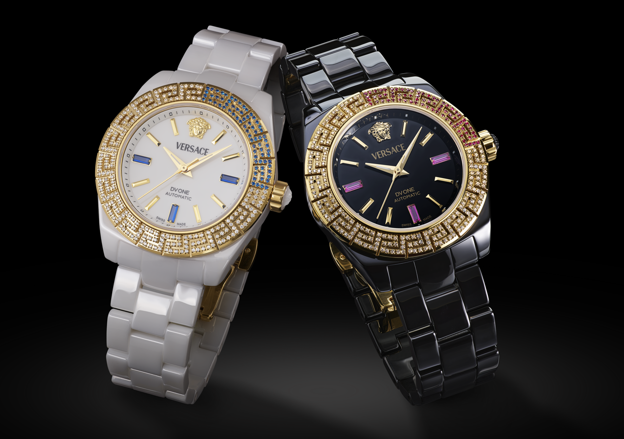 Versace diamond sale watch