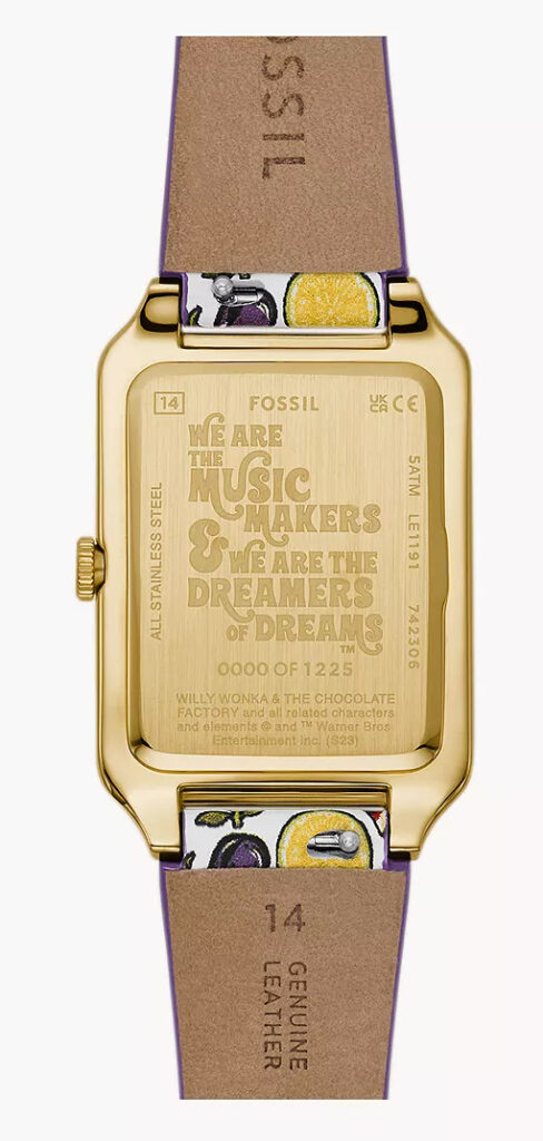 Fossil wonka watch