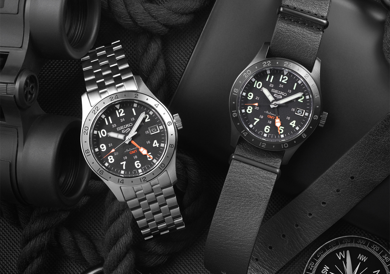 Pre-orders Open For Seiko 5 Sports GMT Field Watches