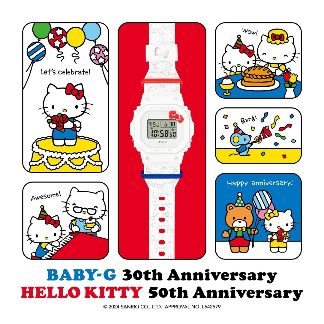 Casio g shock kitty