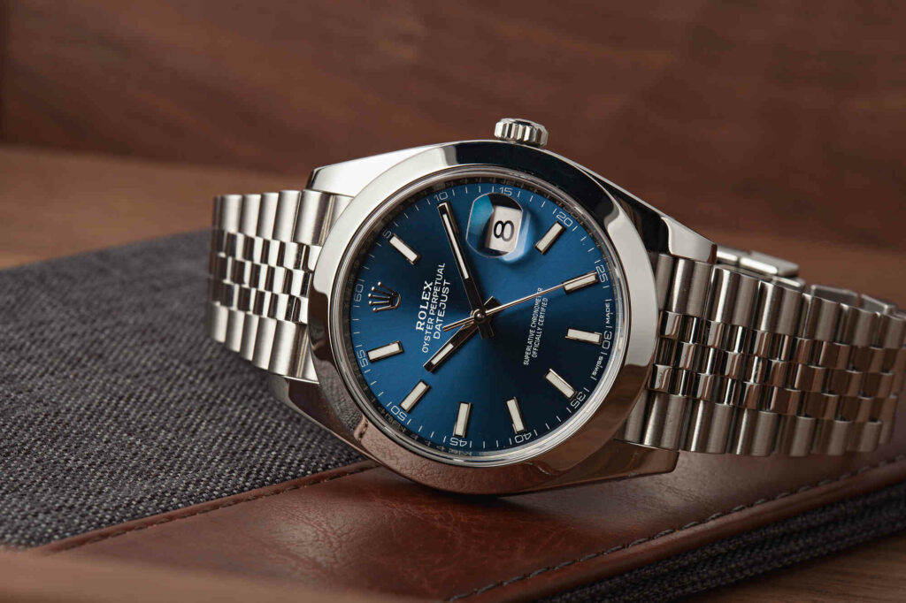 Rolex datejust wristwatch