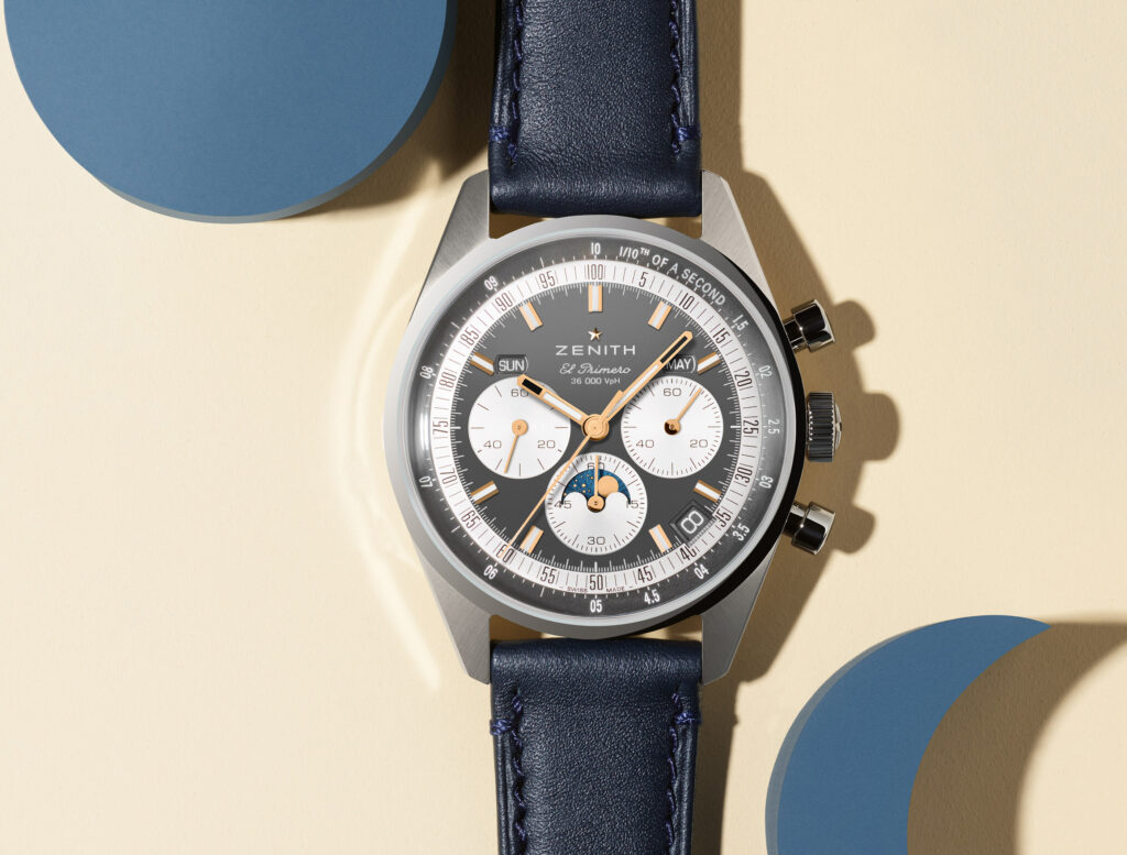 真力时 Chronomaster 运动三日历手链