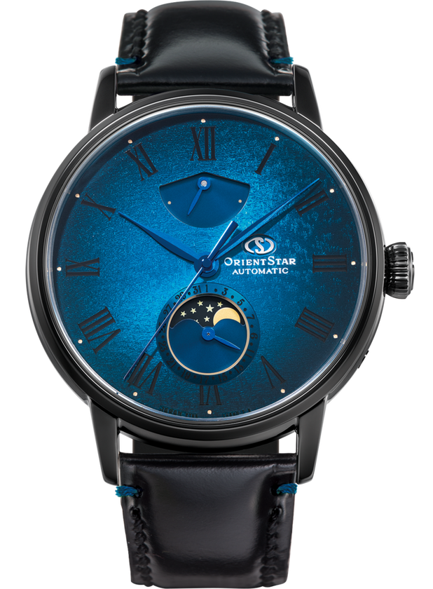 Constellation of Pleiades inspires Orient Star moon phase watch
