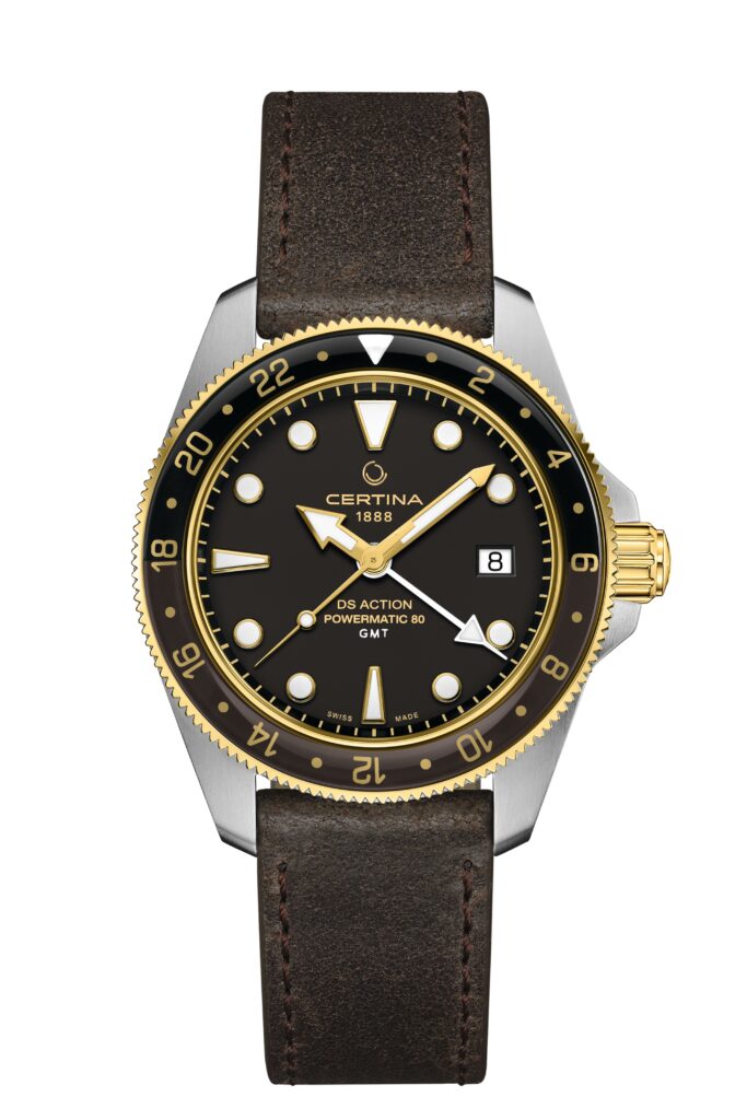 Gmt“Sprite”在 Certina Ds Action Line 4 中闪闪发光 C032。 929.26.051.00 大号