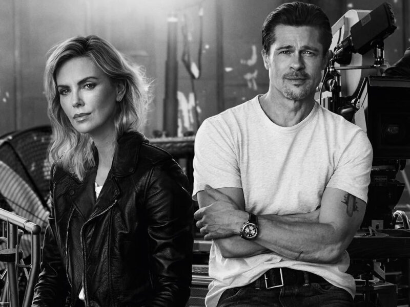 Breitling charlize theron and brad pitt