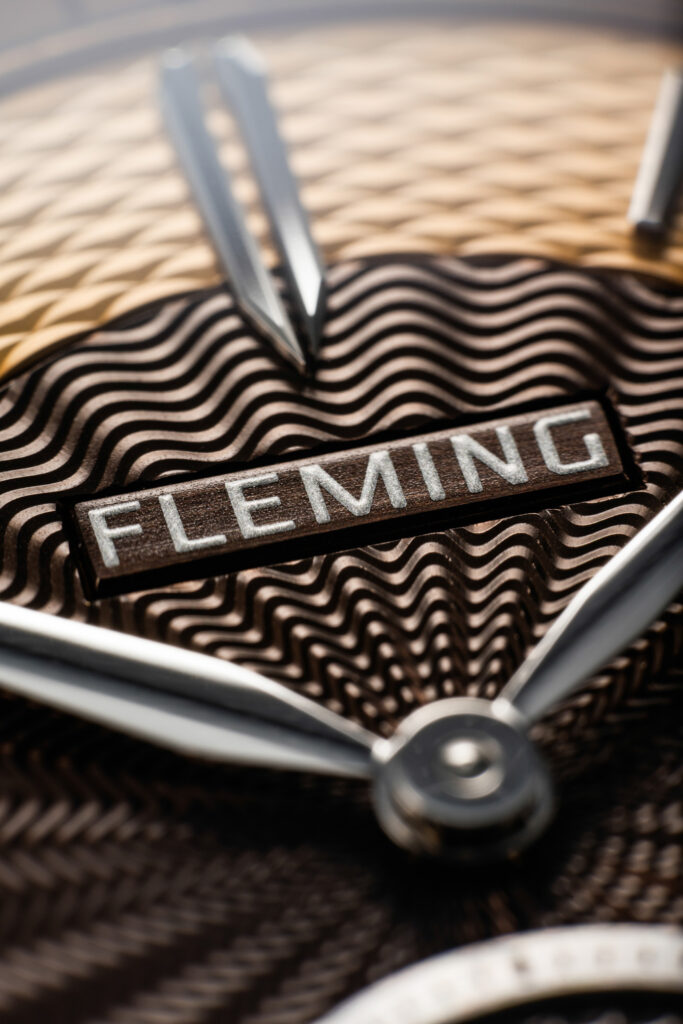 Fleming platinum dial macro