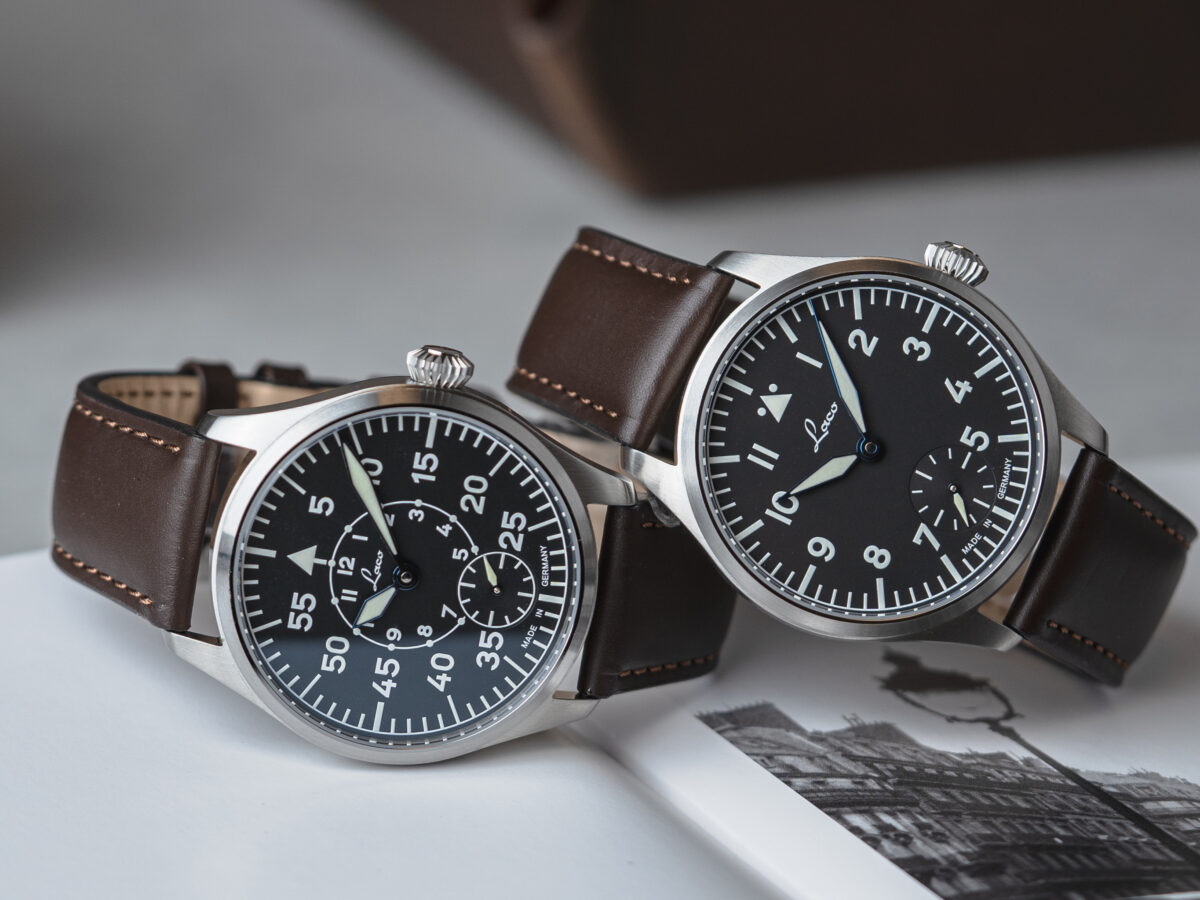 わ*こ様 LACO 腕時計 Laco Presents Reissue Of Pilot Watches