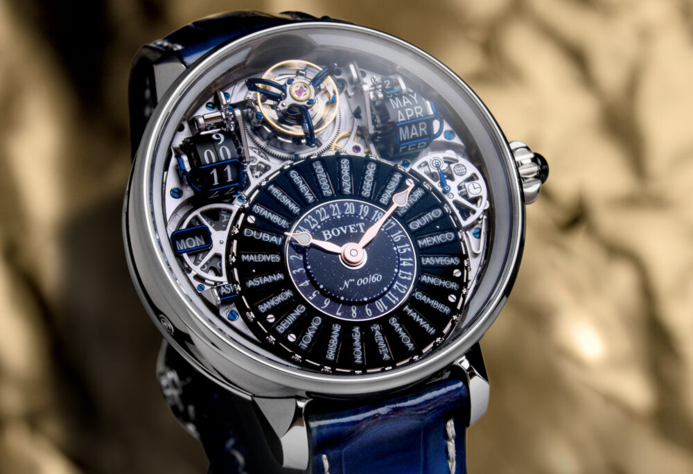 Bovet Invents Mechanical World Timer Watch With Daylight Saving