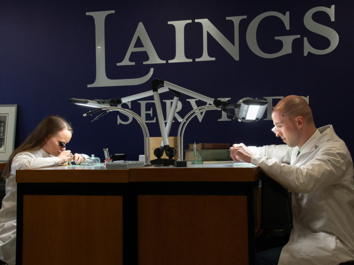 Meet the watchmakers at laings’£1. 1m service centre
