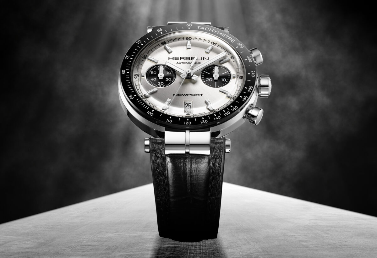 Herbelin Issues Newport Héritage Chronograph With Panda Dial
