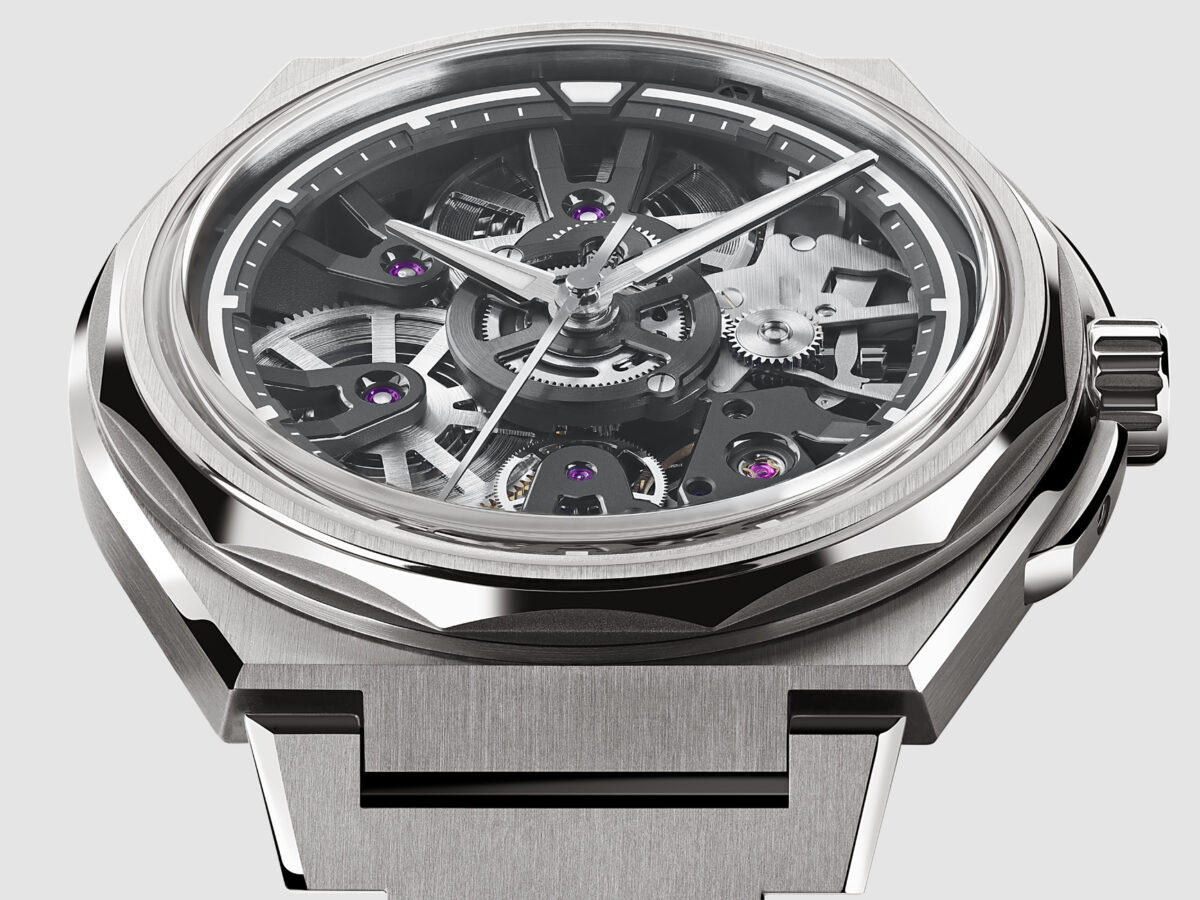 Christopher ward sets a new standard for finishing with skeletonised twelve x in titanium