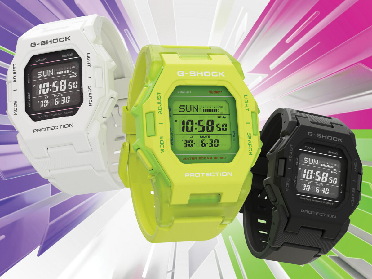 Casio introduces fresh case design and fitness tracking for connected g-shock gbd500 watches