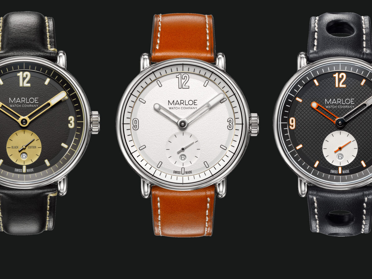Marloe watch company modernises the look of its daytimer collection