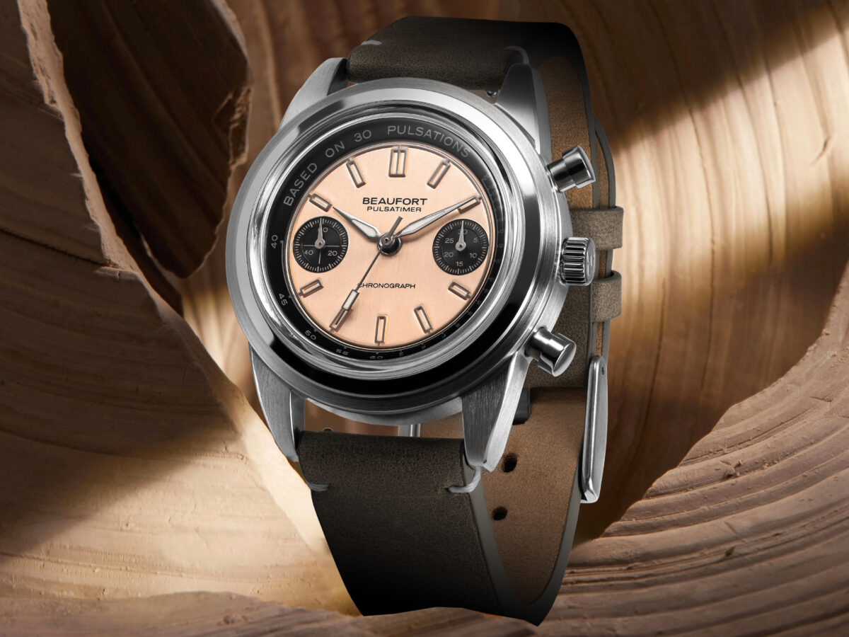 The beaufort pulsatimer chronograph: engraving the brutalist ethos on the watchmaking world