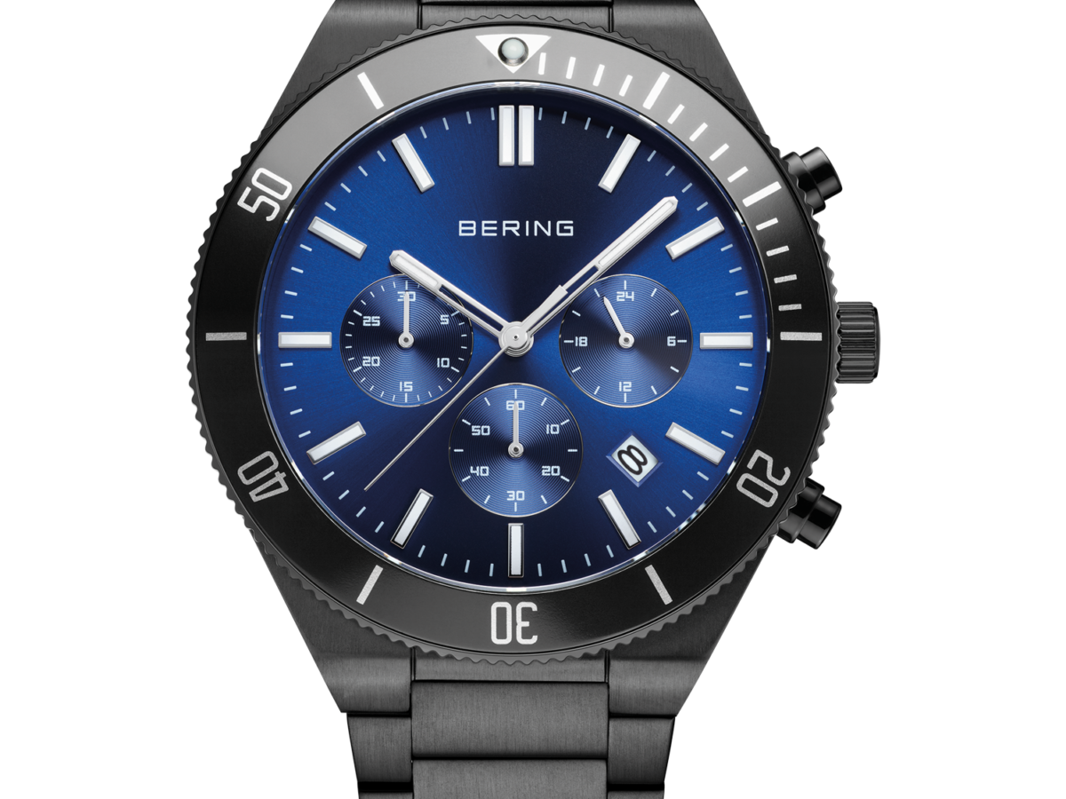 Dazzling new chronograph from bering