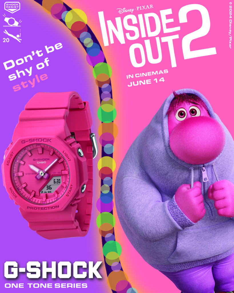 G-Shock hopes to make emotional connections with Inside Out 2 watches 5 EMBARRESMENT