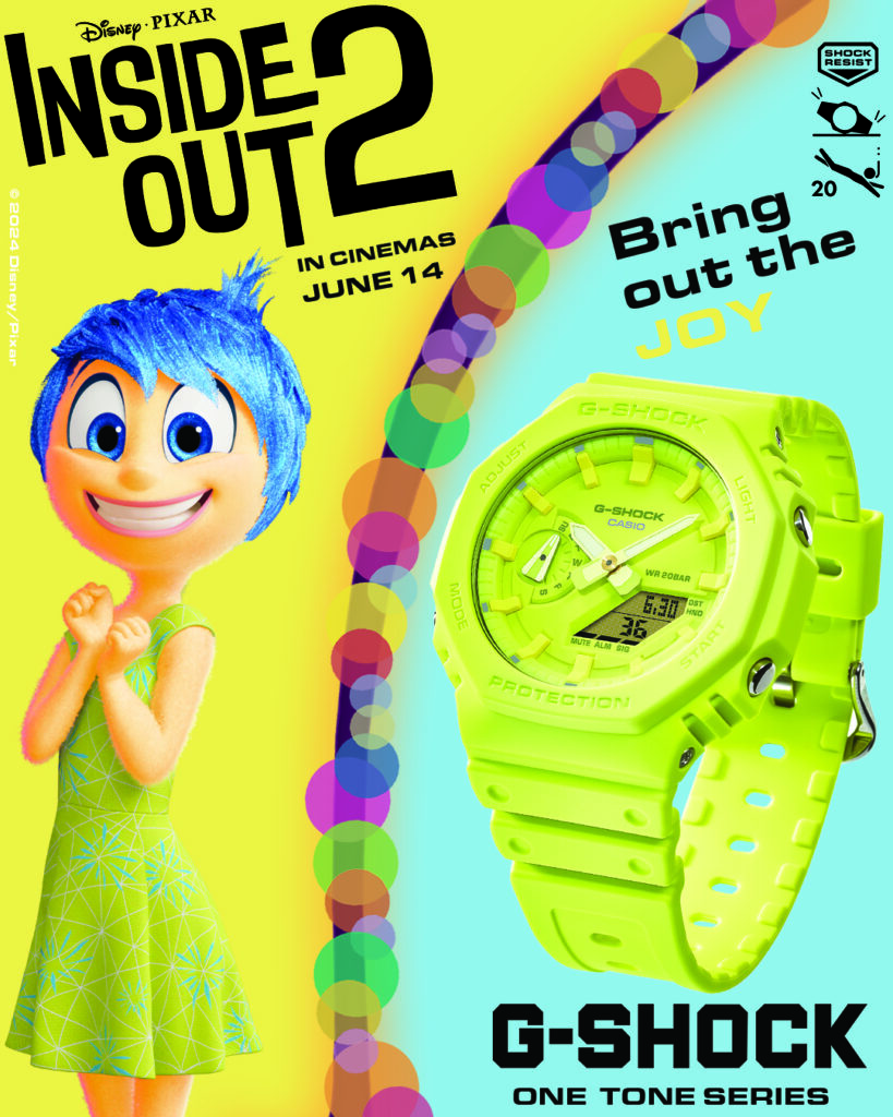 G-Shock hopes to make emotional connections with Inside Out 2 watches 3 JOY YELLOW