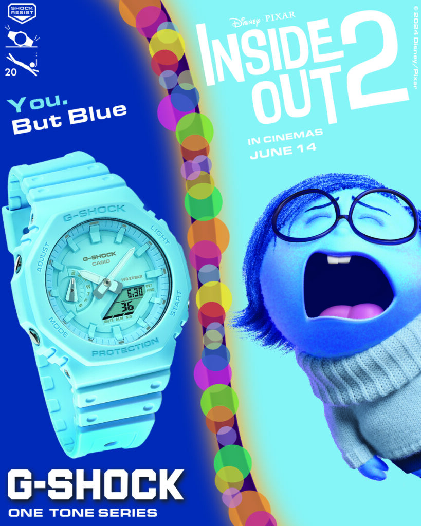 G-Shock hopes to make emotional connections with Inside Out 2 watches 2 SADNESS