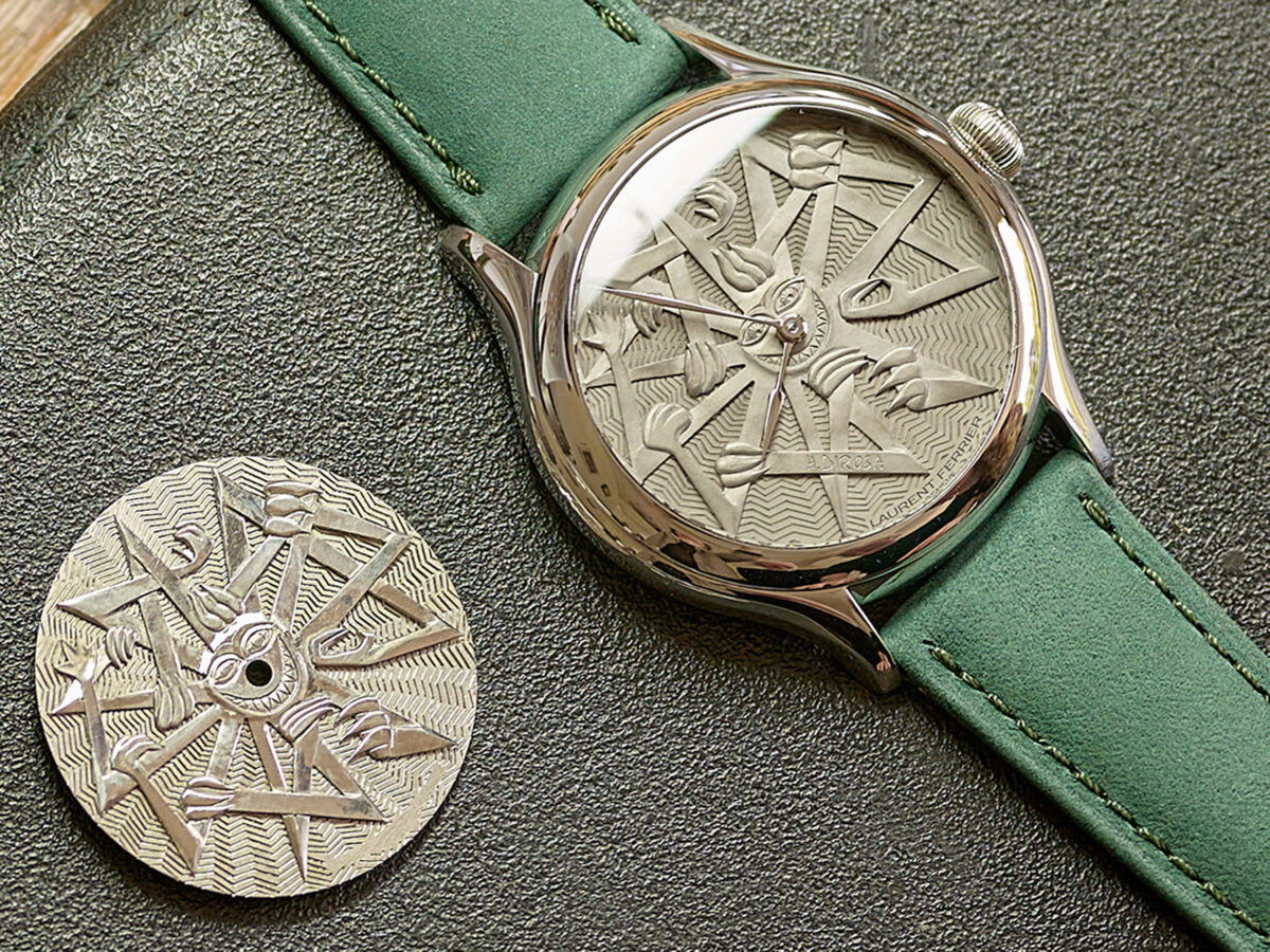 Herv Di Rosa Designs Hand engraved Dial For Laurent Ferrier herv-di-rosa-designs-hand-engraved-dial-for-laurent-ferrier