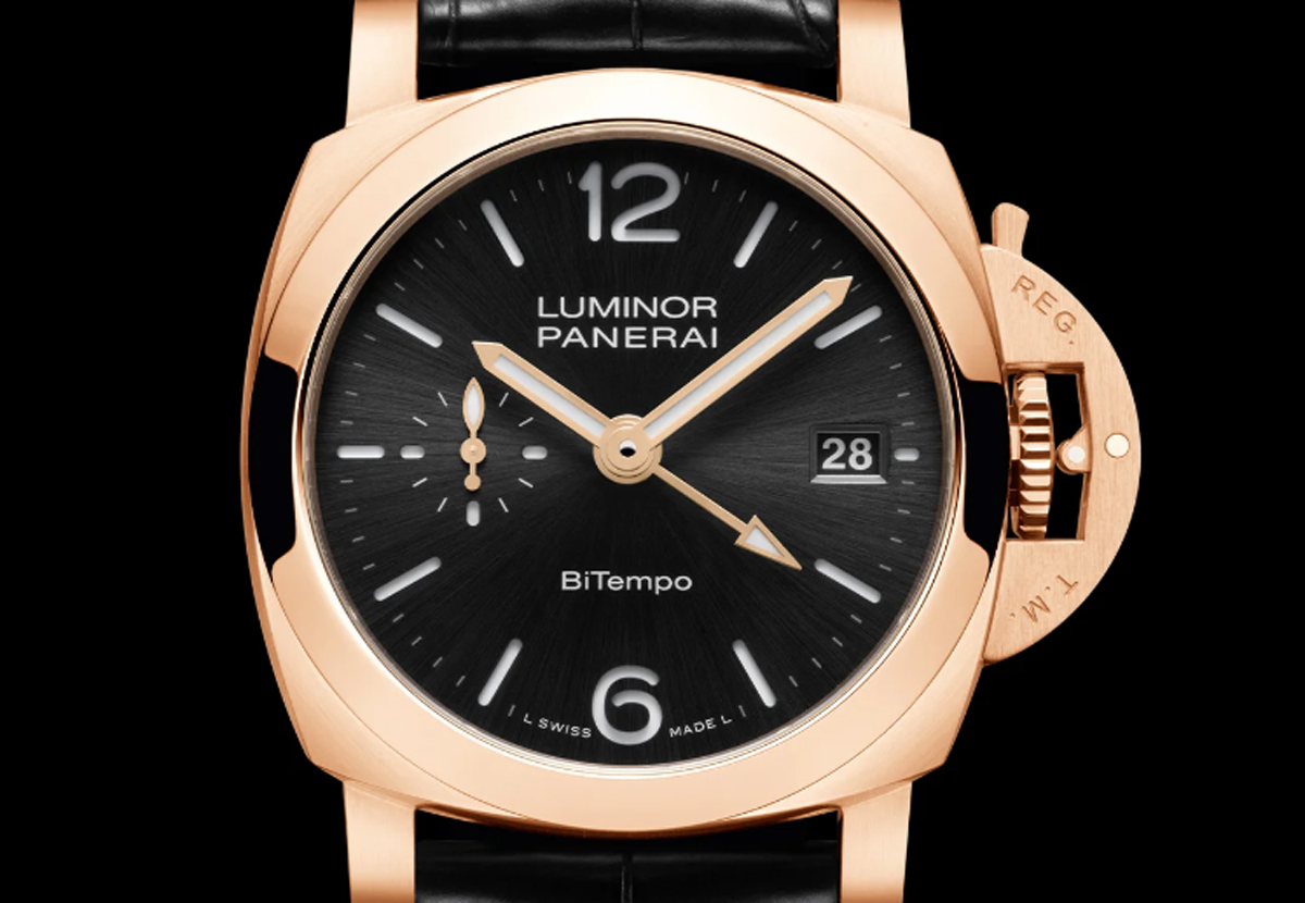 Panerai Strikes Gold With Updated Quaranta Collection