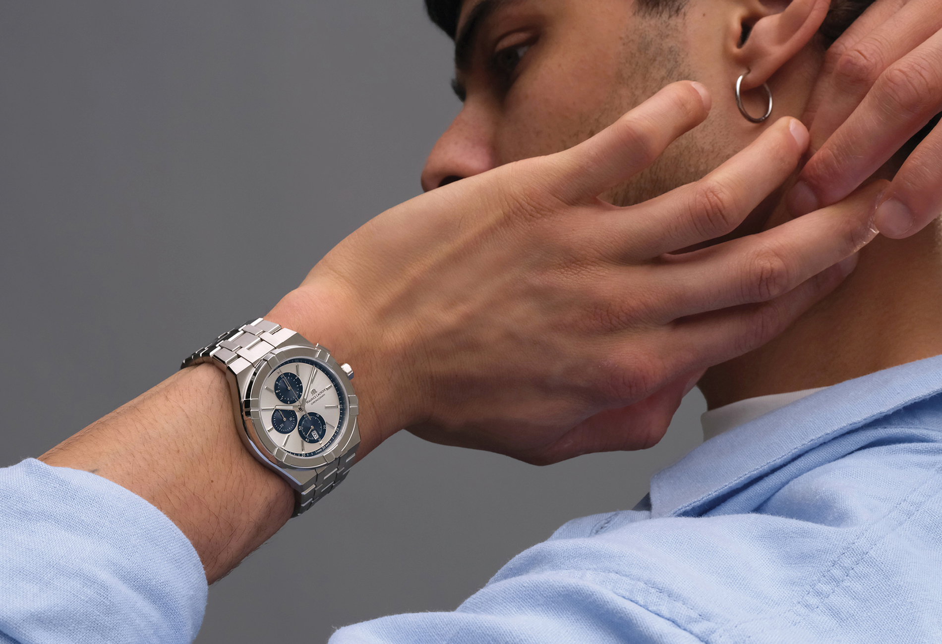 Maurice Lacroix Trims 2mm From Latest Aikon Chronograph