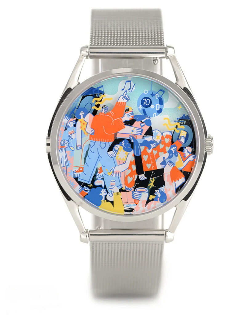 Mr Jones Watch Assembler Designs Whimsical Tails Of London Timepiece