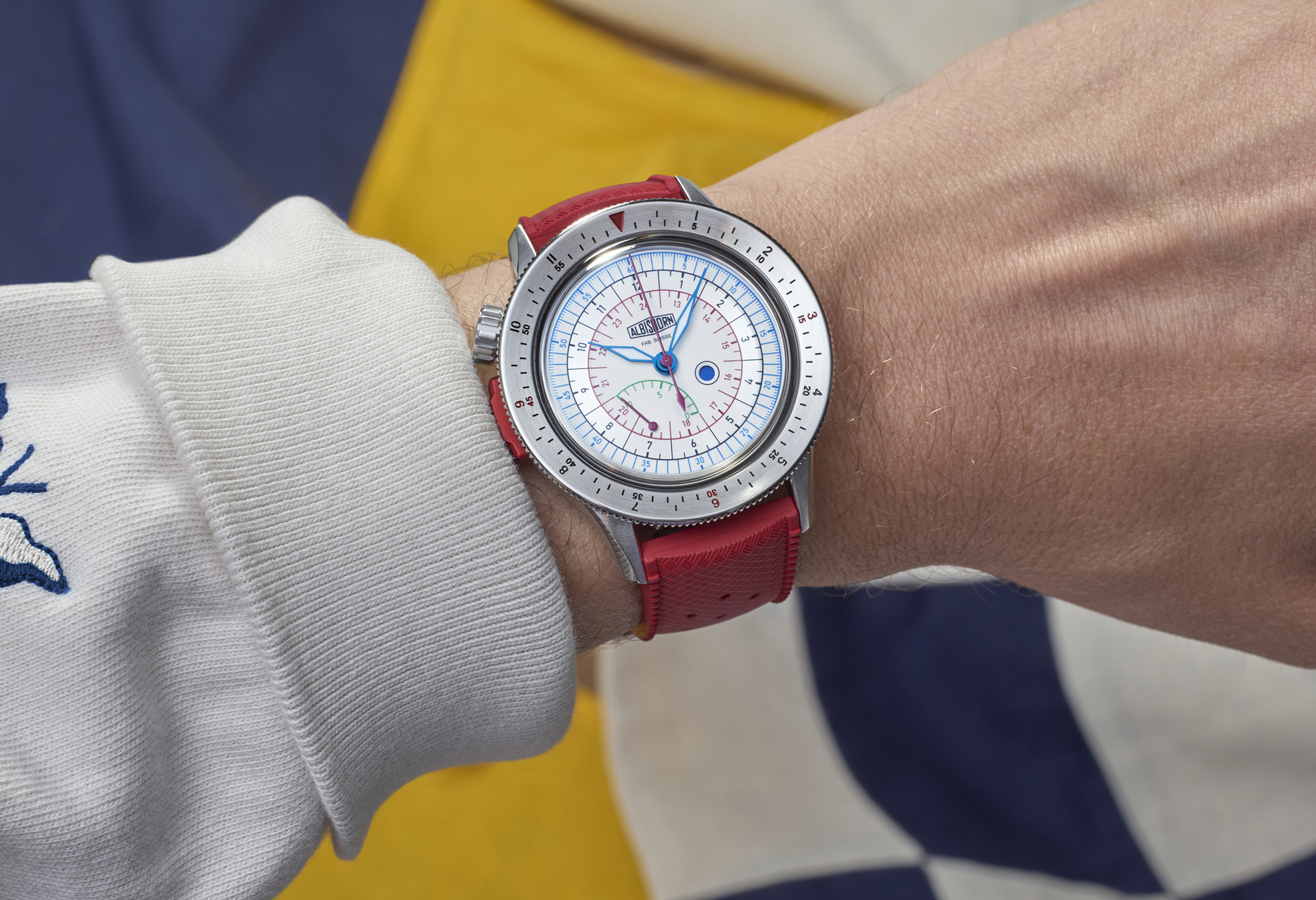 Massena LAB Makes Regatta Timer With New Independent Brand Albishorn