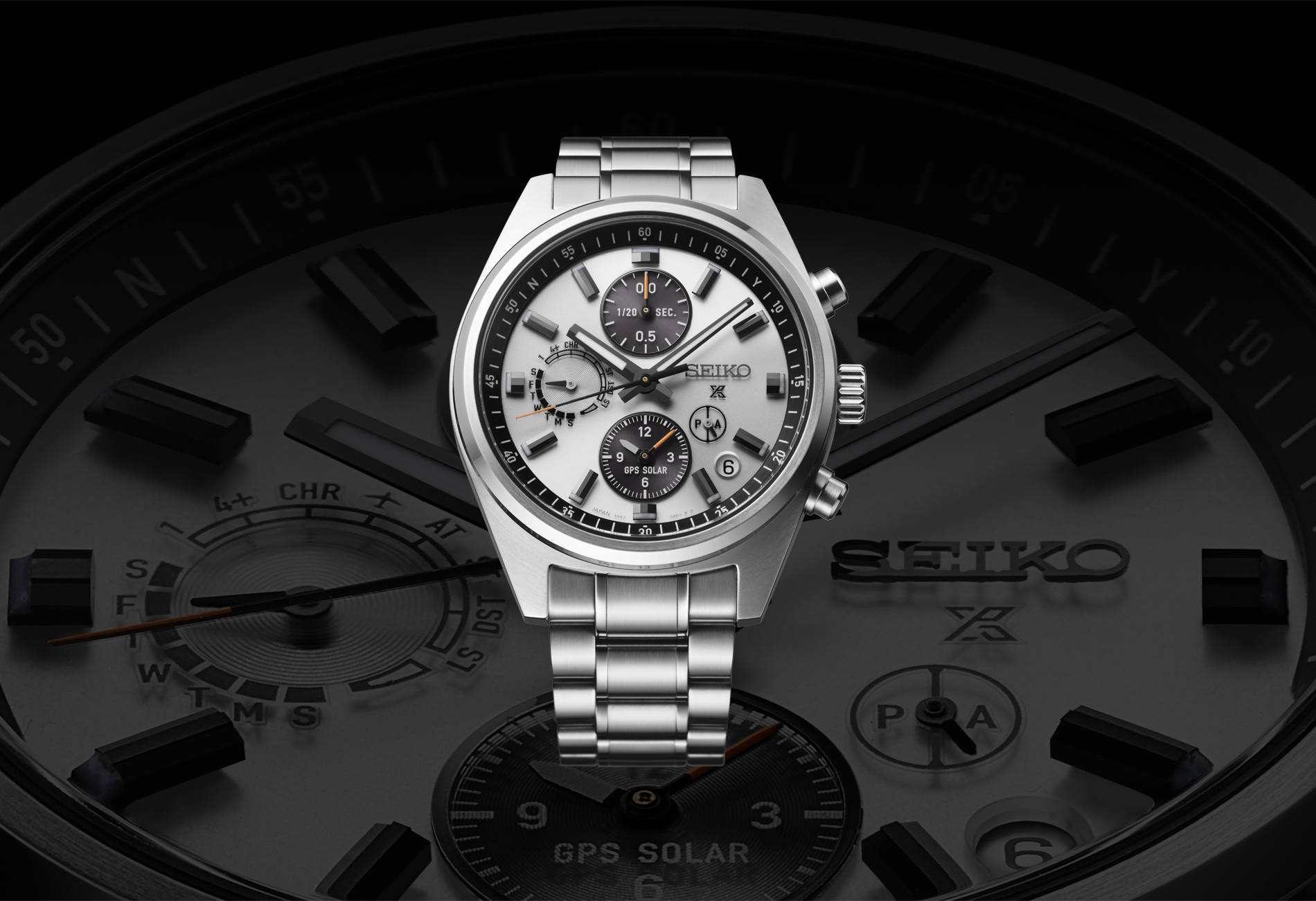 Seiko Prospex Gets GPS Solar Chronograph Movement