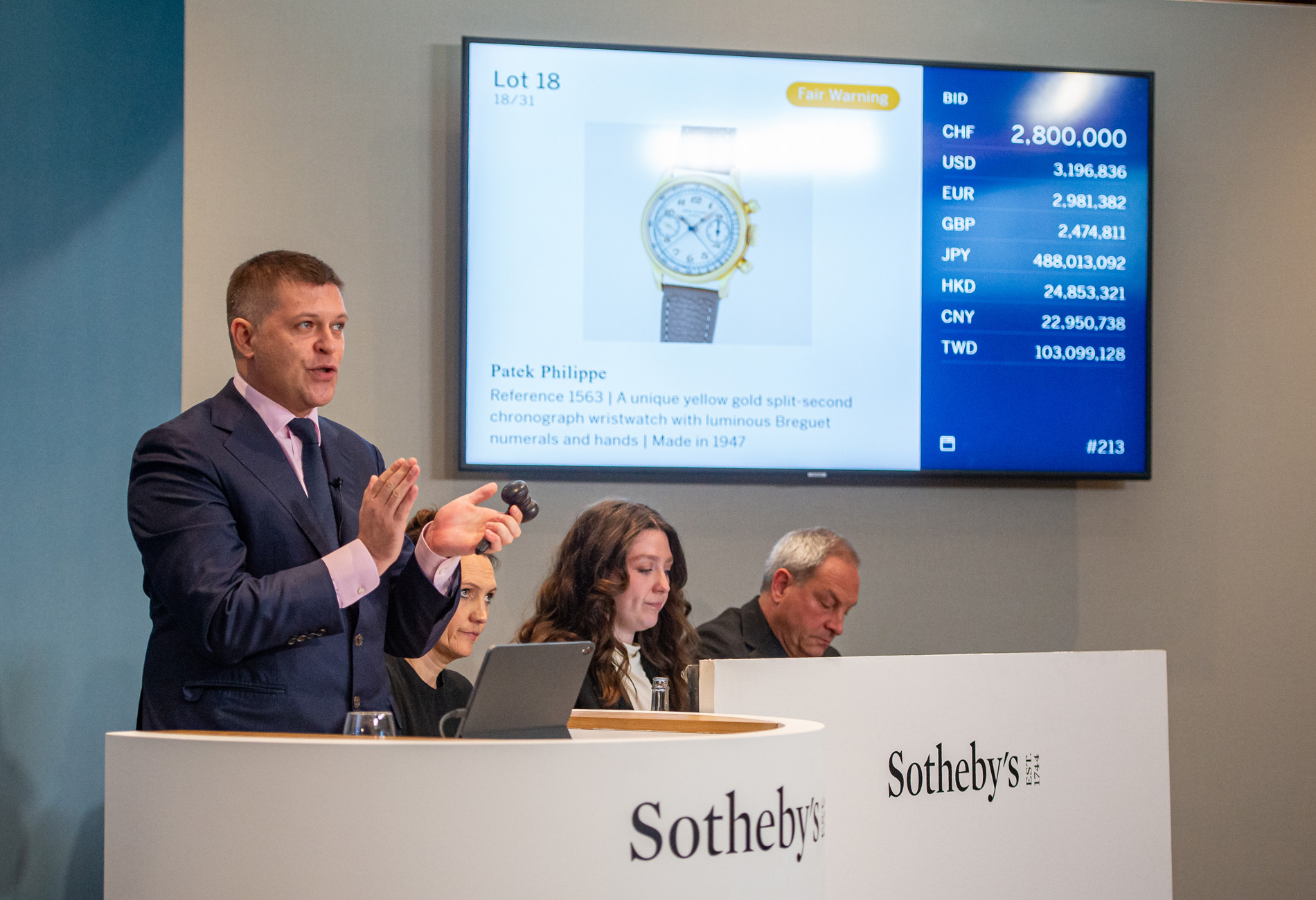 Rare Patek Philippe Complications Achieve Multi million Dollar Prices At Geneva Sales