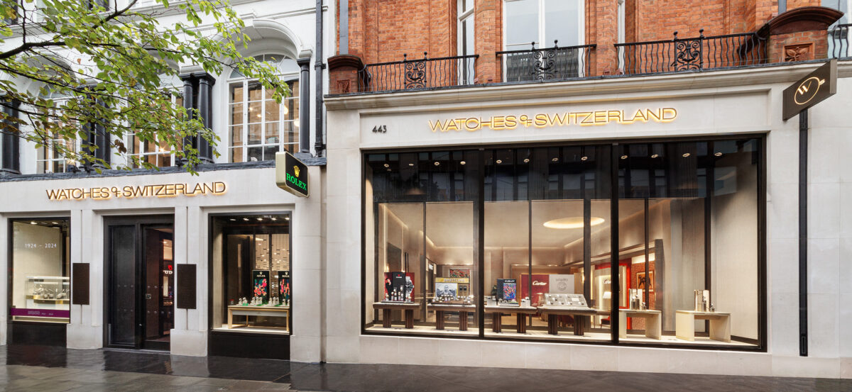 Watches Of Switzerland Welcomes Cartier And Pre owned Rolex To Upgraded Oxford Street Showroom