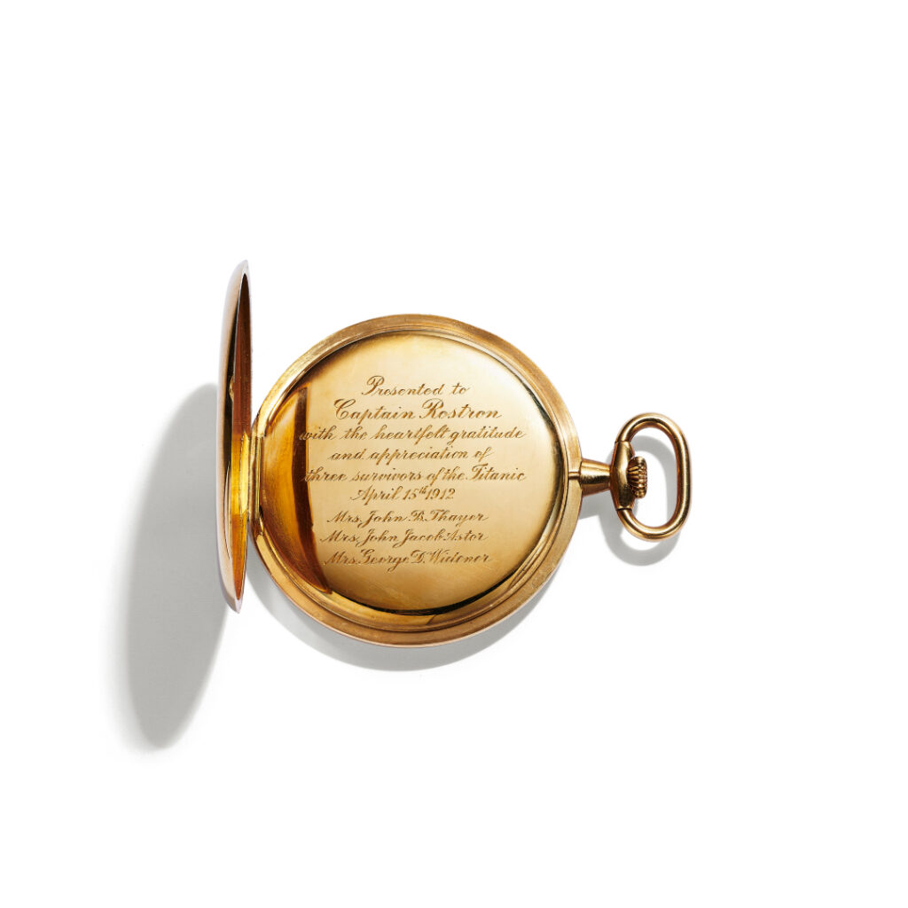 Tiffany & Co. Titanic watch auction