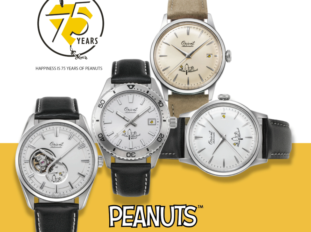 Orient Celebrates 75 Years With Peanuts Watch Collection