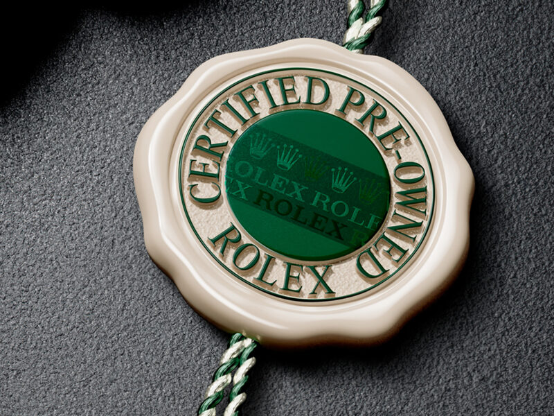 em3rbEuY Rolex Certified Pre Owned Watch Tag