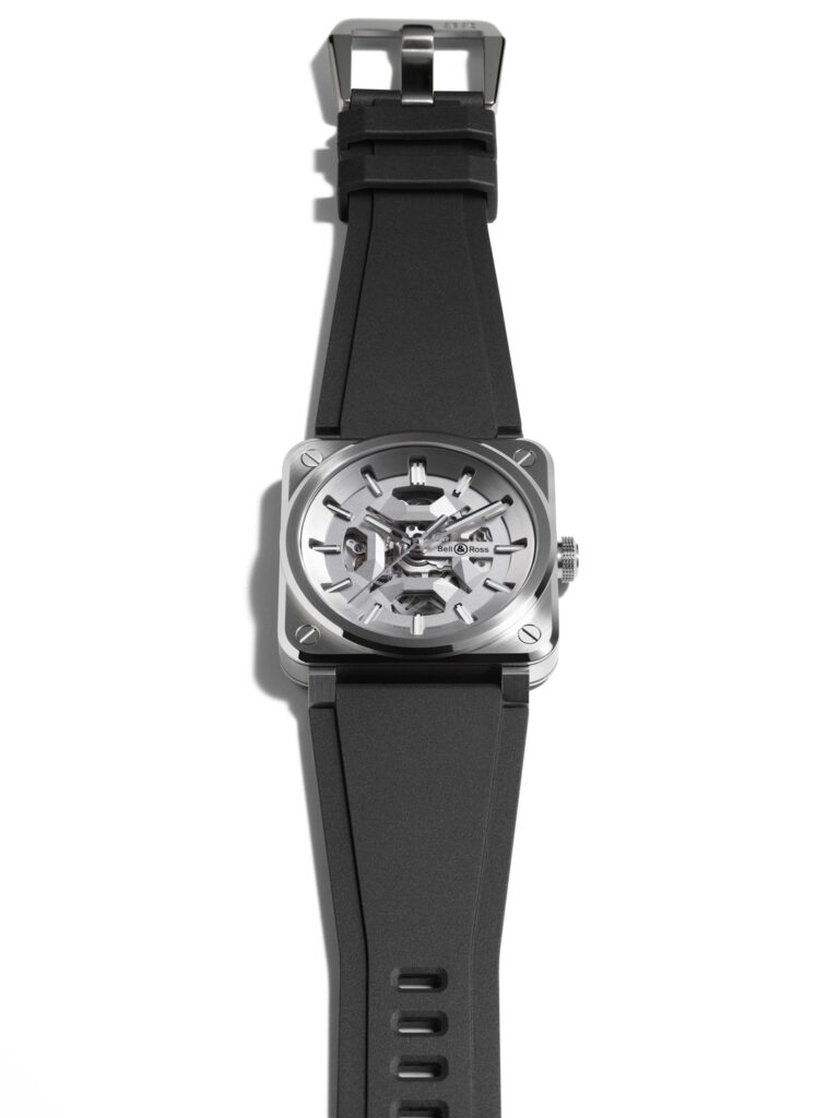 Bell & Ross BR-03 Skeleton Grey Steel watch