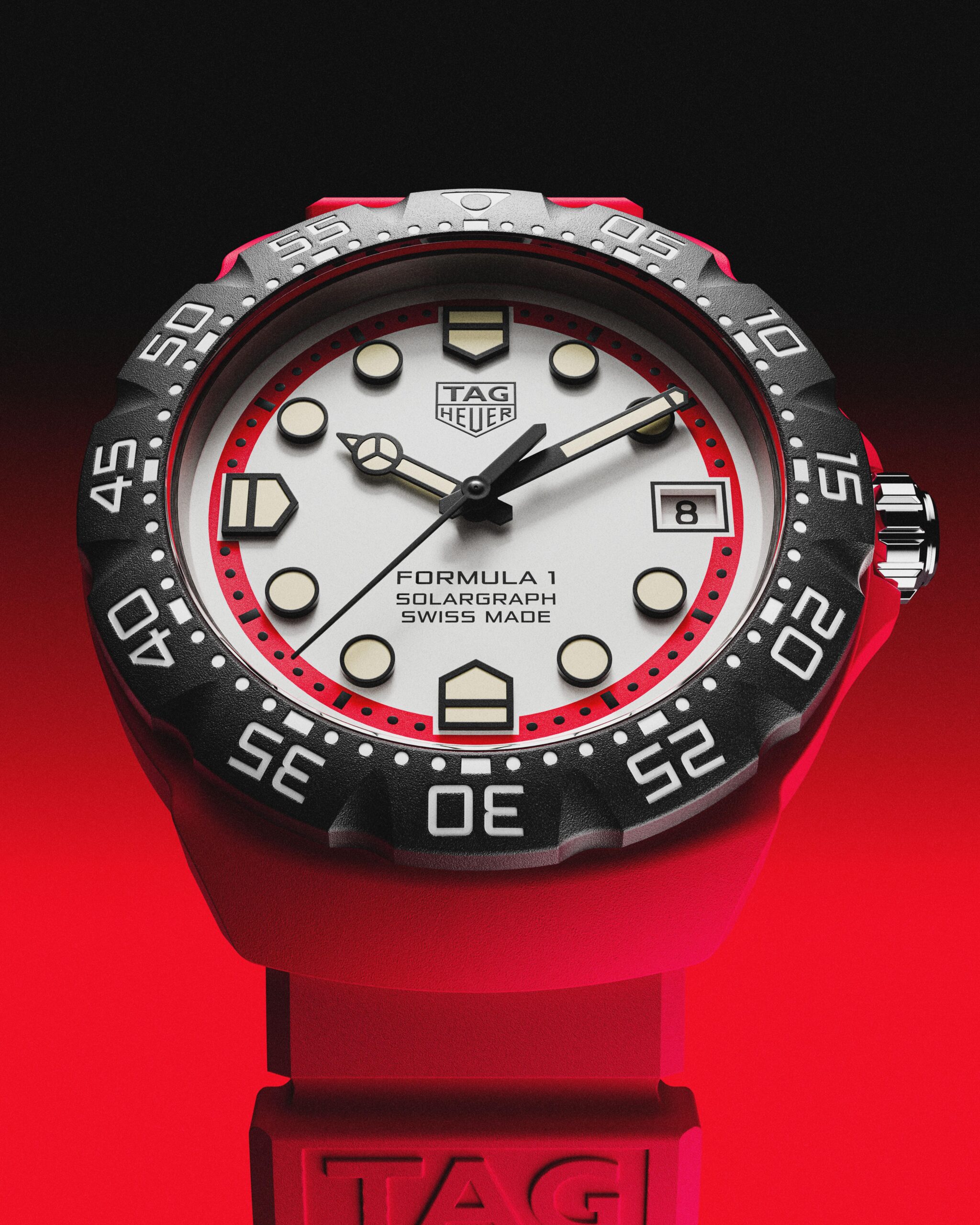 Formula1　TAG Heuer（Red） TAG Heuer Formula 1 Quartz Red Men's Watch | Fink's