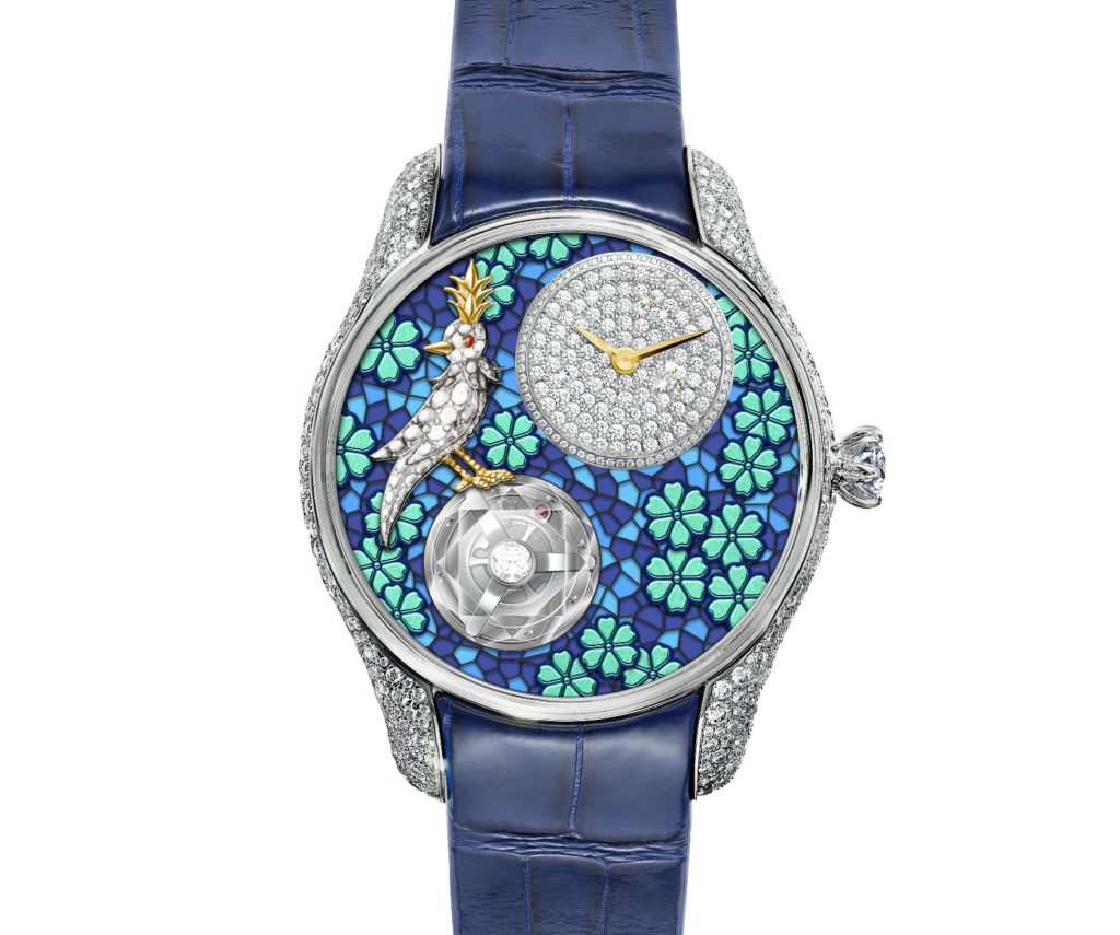 Tiffany & Co. Bird on a Flying Tourbillon Azure Blossom watch