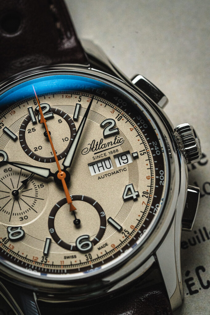 Atlantic Opts For ETA Valjoux 7750 Movements For Vintage-inspired