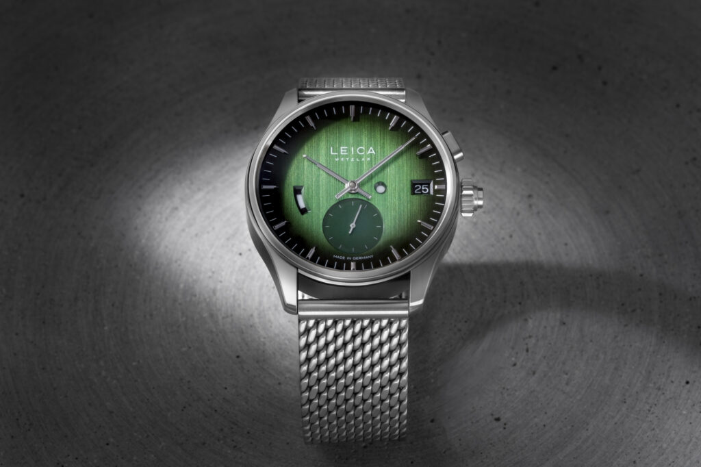 Nature Inspires Two New Urban Green Leica Watches