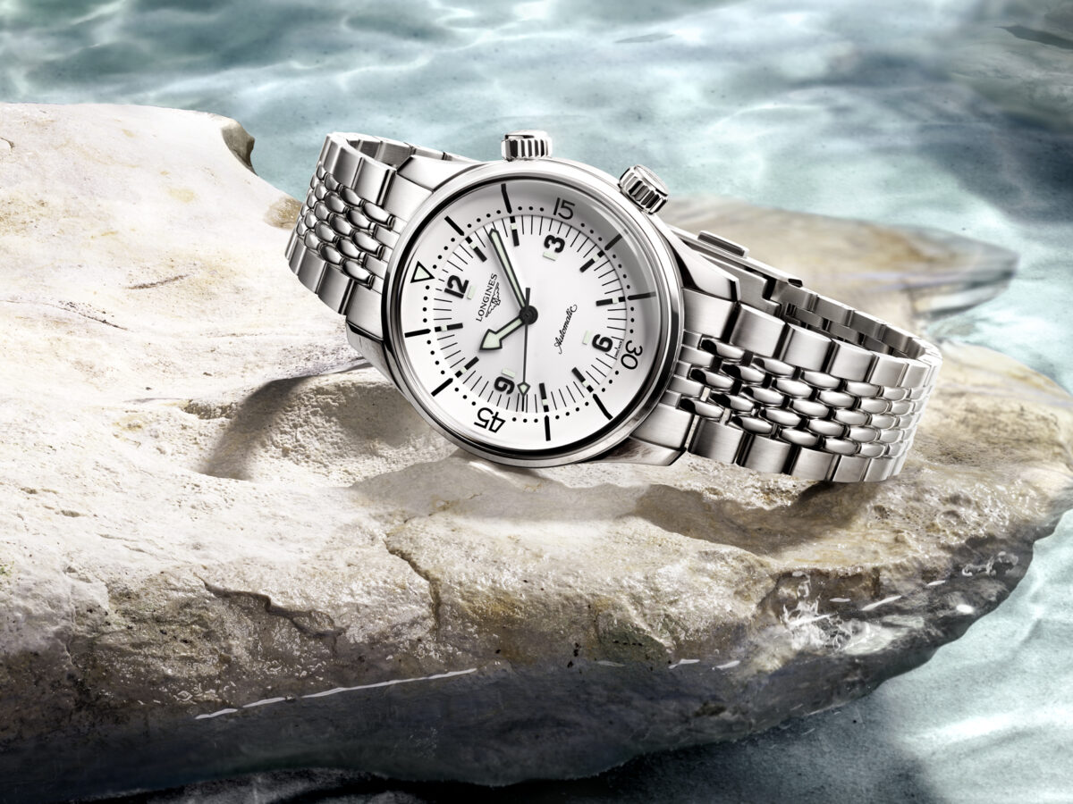 Longines Introduces Bright White Dial To Its Legend Diver Range
