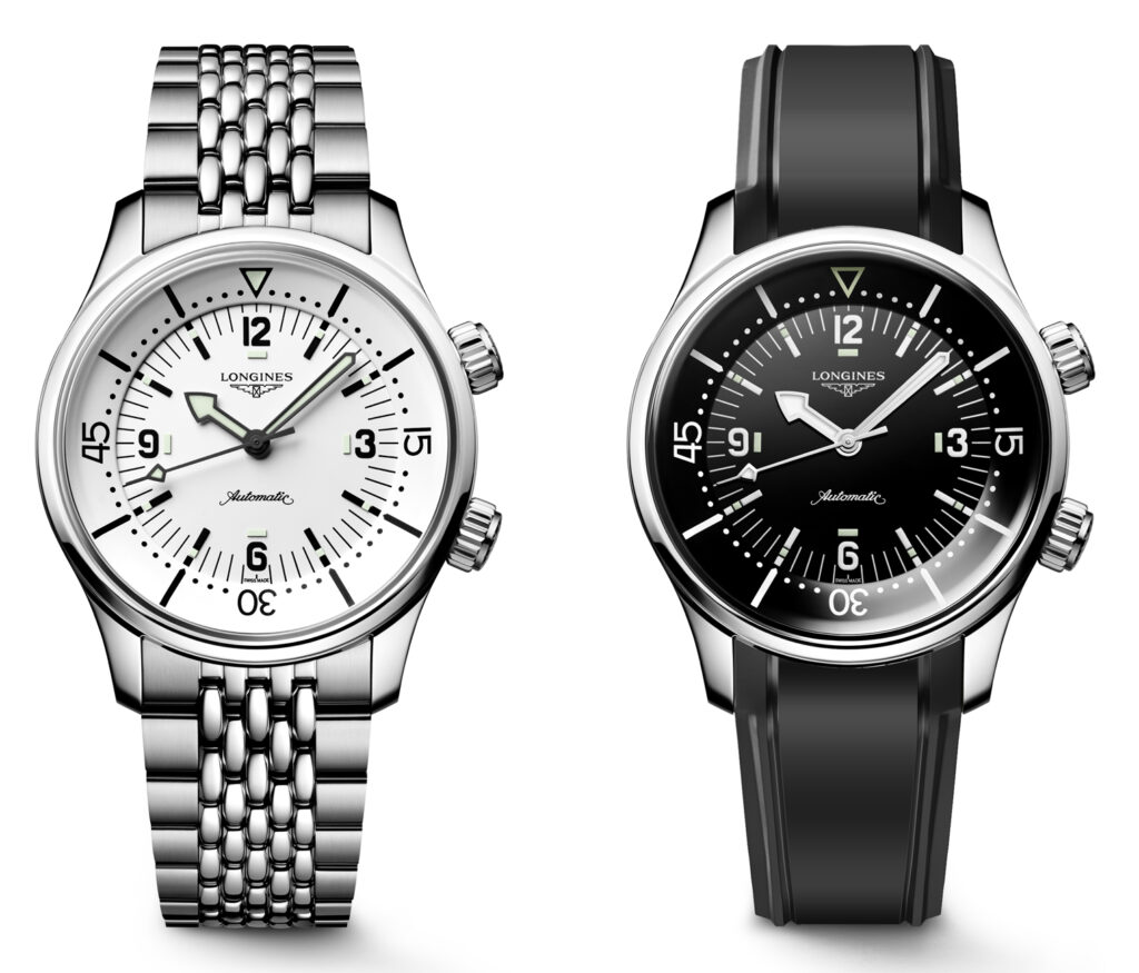 Longines Introduces Bright White Dial To Its Legend Diver Range