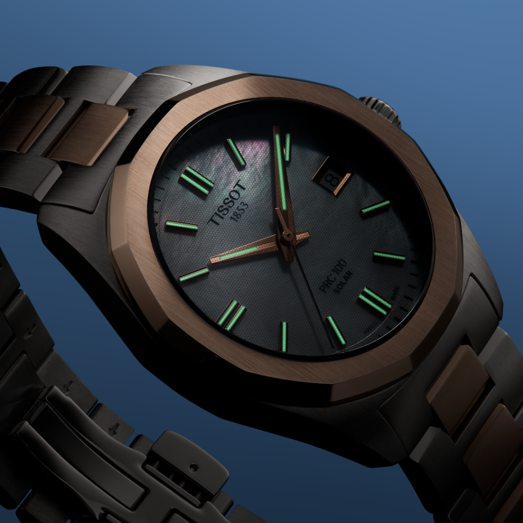 Tissot PRC100ソーラー Tissot PRC 100 Solar Quartz 39mm - T1514221104100