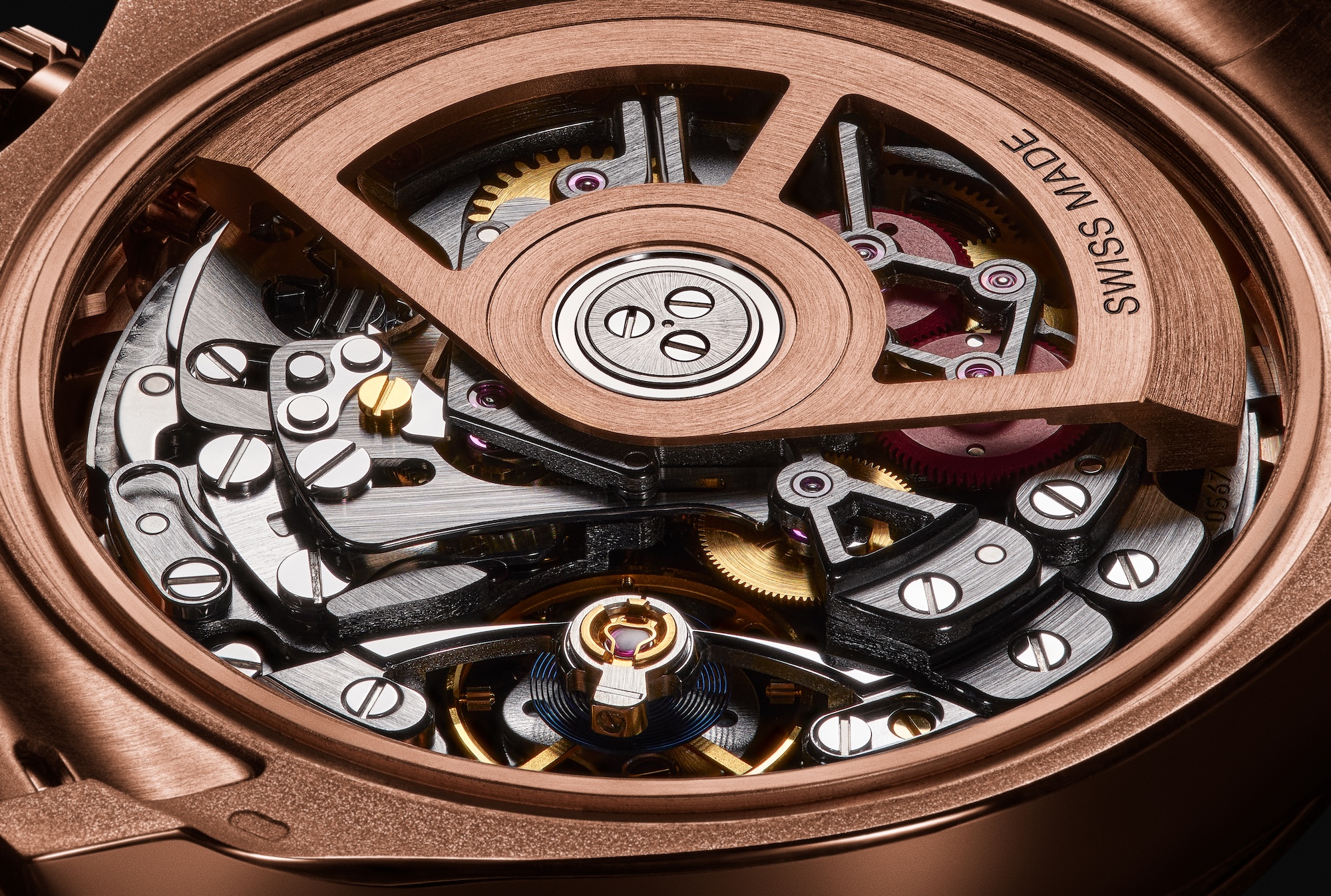 Juan Pablo Montoya Rolex Daytona arrives in rose gold 4 adg montoya closeup back