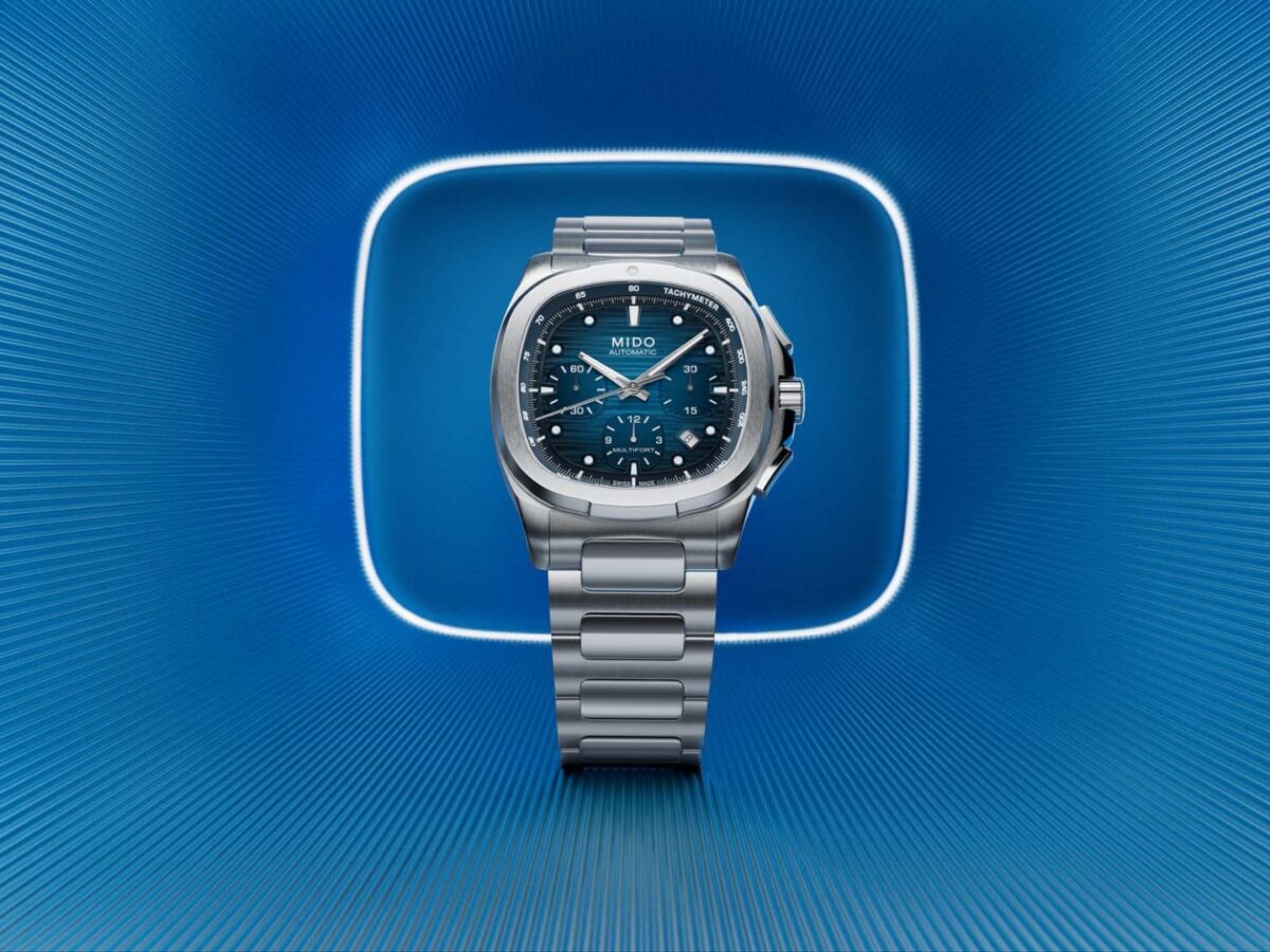 Mido Adds First Chronograph To Its Multifort TV Collection